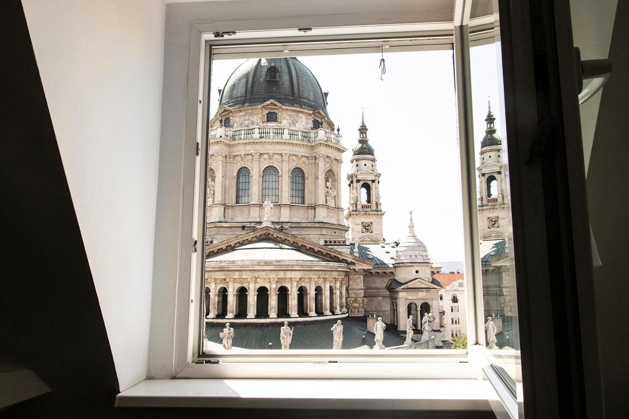 Helena Apartment With View On St. Stephan'S Basilica บูดาเปสต์ ภายนอก รูปภาพ